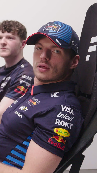 Is Max quicker on a sim rig? 🤯 #f1