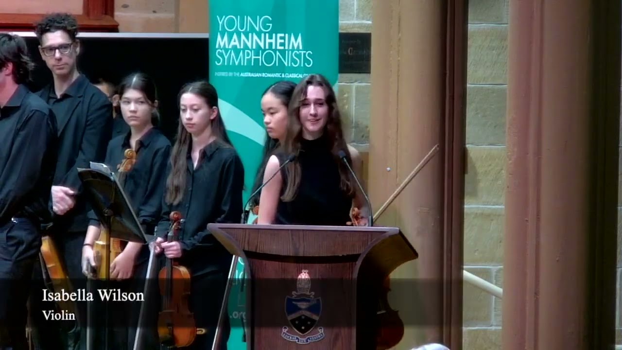 Young Mannheim Symphonists 2025 NSW State Academy Concert