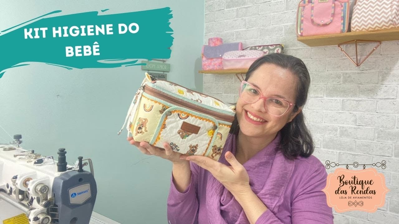 COMO FAZER UM KIT HIGIENE DO BEBÊ MUITO ESPAÇOSO :: PAP 7 BOUTIQUE DAS RENDAS