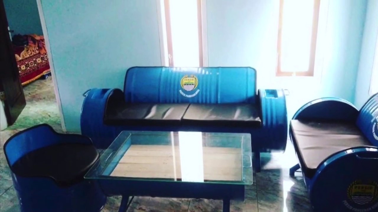 DIY Smart & Creative. Build Your Own Oil Drum Furnitures. YouTube