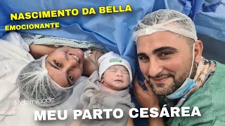 VLOG MEU PARTO CESÁREA NO PARTICULAR, NASCIMENTO DA NOSSA FILHA, 38 SEMANAS 💗 EMOCIONANTE!