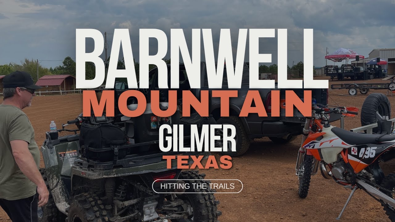 Outdoor Adventure Trail Riding Barnwell Mountain in Gilmer, TX with