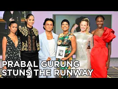 Prabal Gurung Brings His Latest Designs to the Tam Fam Runway