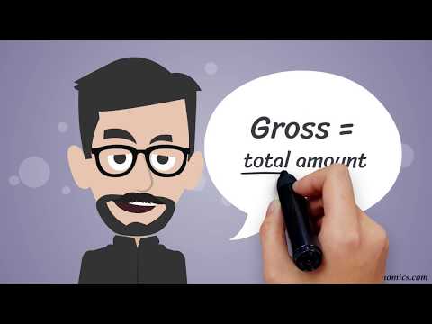 Net Vs. Gross (Income, Pay/Salary, Etc.) In One Minute: Definition/Difference, Explanation, Examples