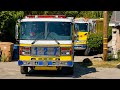 Ventura Fire Rescue Engine RE127 clearing from a medical emergency returning back in there station