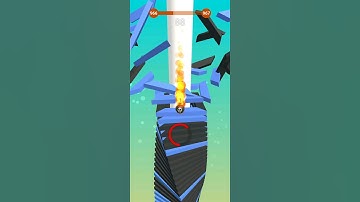 STACK BALL ALL LEVEL GAMEPLAY LEVEL 966 short GAMEPLAY #shorts #trending