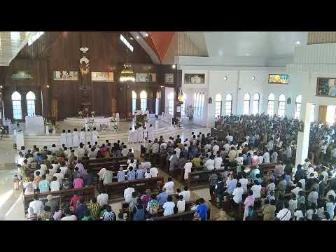 Paroki St. Yohanes Pemandi Waghete || Ordinarium MeeManaa|| Misa Hari Kamis Putih 2024.