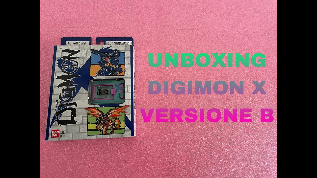 Unboxing Digimon X [ITA]