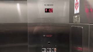 1943 Westinghouse (modded by Schindler) Service Traction Elevators - Washington DC