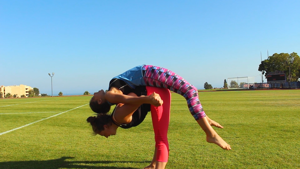 11 Yoga Challenge Poses For Two Yoga Poses