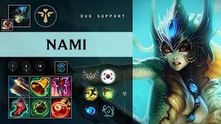 Nami Support vs Tahm Kench - KR Challenger Patch 26.09