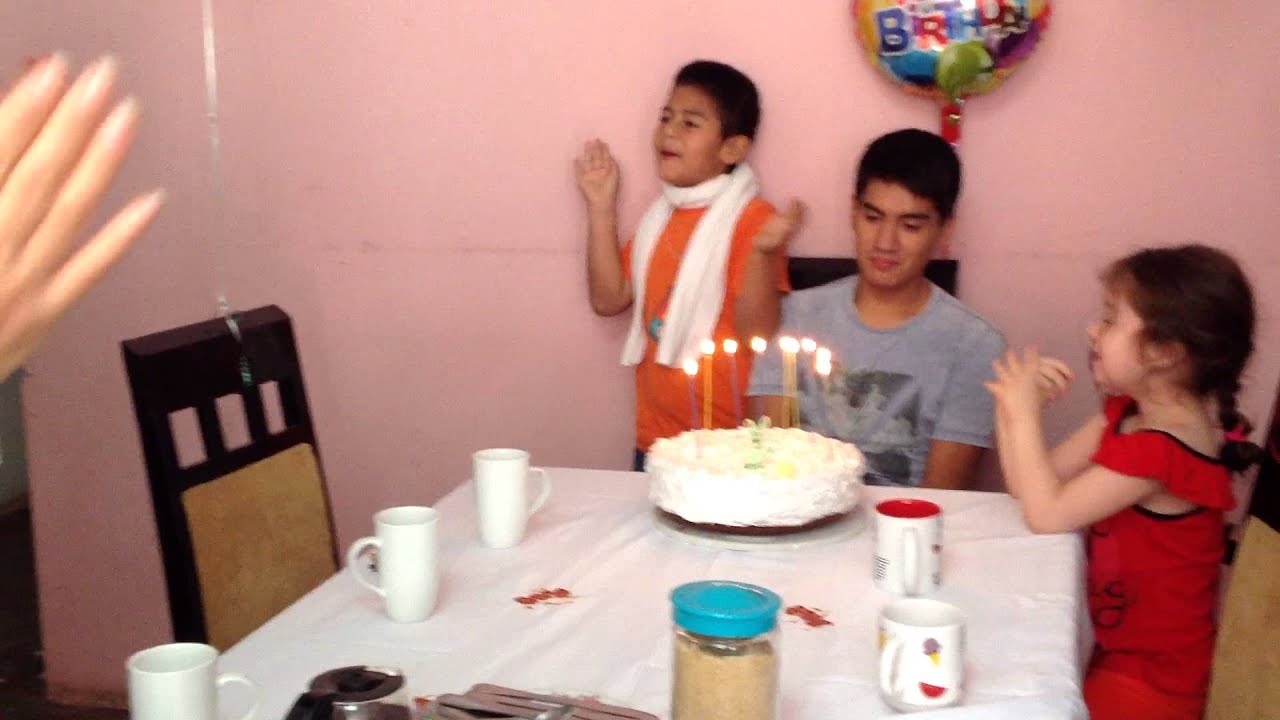 Cumpleaños de Alejandro... Mordida, mordida... Sorpresa casi al final!!! Jajajajajja