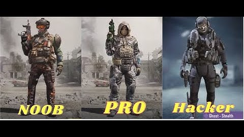 CALL OF DUTY MOBILE :- NOOB VS PRO VS HACKER