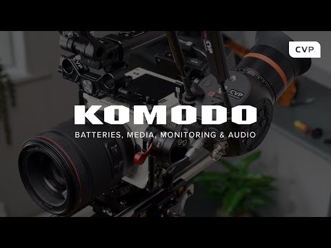How to UPGRADE the RED KOMODO PT.3 | Batteries, Media, Monitoring & Audio