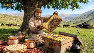 The nomads' secret in harvesting pure honey; the mission of the beekeeping farm and its treasure