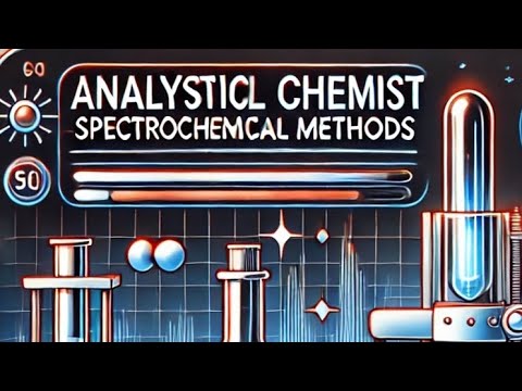 Spectrochemical methods #PPSC #analytical chemist preparation # ...