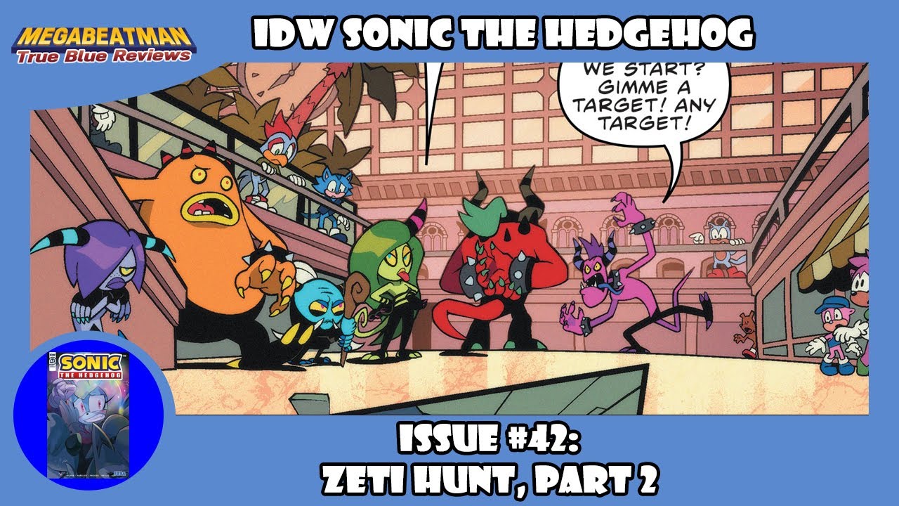 IDW Sonic The Hedgehog #42 | A Comic Review by Megabeatman - YouTube