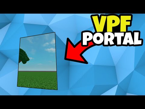 How To Make VPF Portal In Roblox Studio | Tutorial | NotVALVET