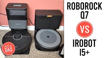 Roborock Q7 Max+ Vacuum & Mop vs iRobot Roomba i5+ Robot Vacuum & Mop Cleaner COMPARISON
