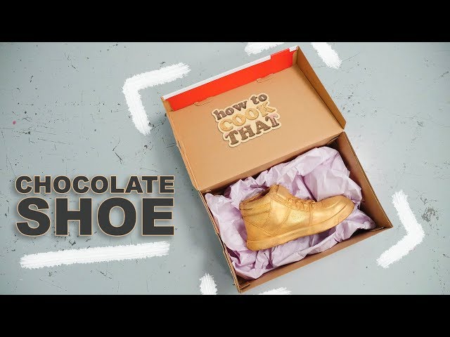 How to make a CHOCOLATE shoe! How To Cook That Ann Reardon