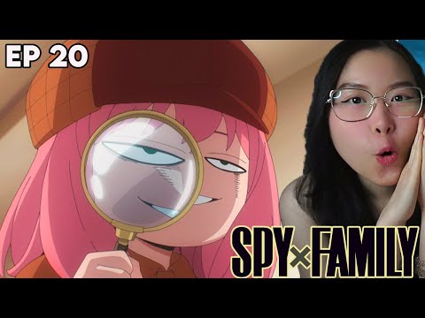 DETECTIVE ANYA!!! | Spy x Family Episode 20 REACTION + REVIEW | New Anime Fan! Anime Reaction