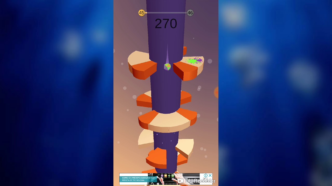 Jogando Helix jump 3 😃😃😃😃 YouTube