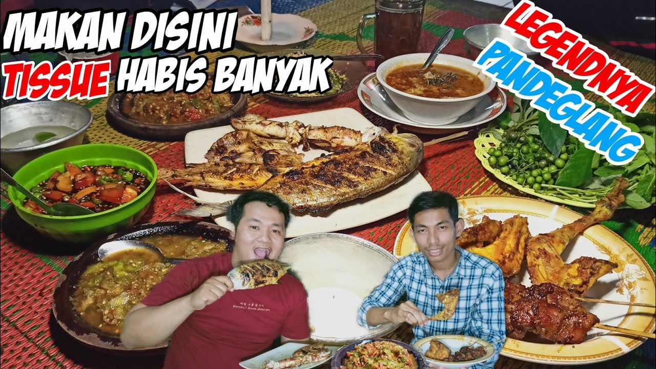 KULINER LEGEND PANDEGLANG!!! SIAPIN MENTAL MAKAN SAMBELNYA CEP UDIN