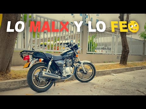 Porque NO DEBES comprar la GN125F 🚨 | Lo MALO y lo FEO 😤 de la Suzuki GN125 2024