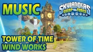 [♪♫] Tower of Time - Wind Works | Skylanders SWAP Force Music