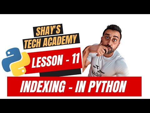 Python For Beginners | Lesson 11 - Indexing In Python | Python In 10 Minutes #python #pythontutorial
