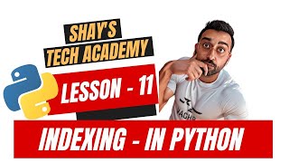 Python For Beginners | Lesson 11 - Indexing In Python | Python In 10 Minutes #python #pythontutorial