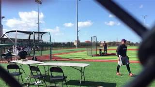 Joel Joffe 2020 1/5/19 Scorpions Summer Tryouts 3 Rounds of BP