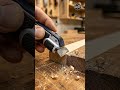 Tiny Electric Scraper Shaves Wood Edge Perfectly! ⚡🪵 #Shorts