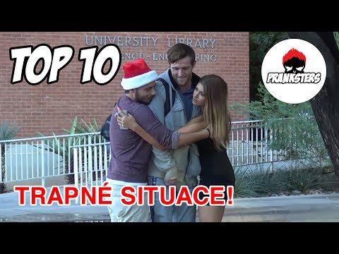 TOP 10 NEJLEPŠÍCH PRANKŮ S TRAPNOU SITUACÍ!