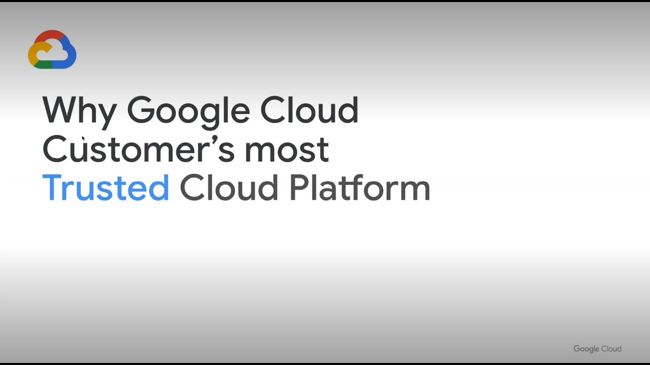 Google Cloud Security Fundamentals - YouTube