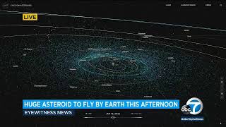 Huge asteroid to fly by Earth Tuesday afternoon l ABC7