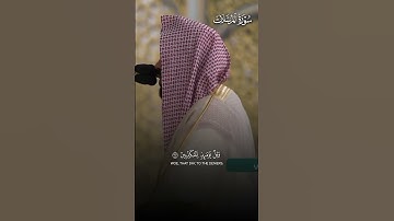 تلاوة بديعة من سورة المرسلات | تلاوة فضيلة الشيخ د.#أحمد_الحذيفي حفظه الله
