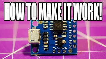 How To Program A Digispark (ATTINY85) Includes Download Link!