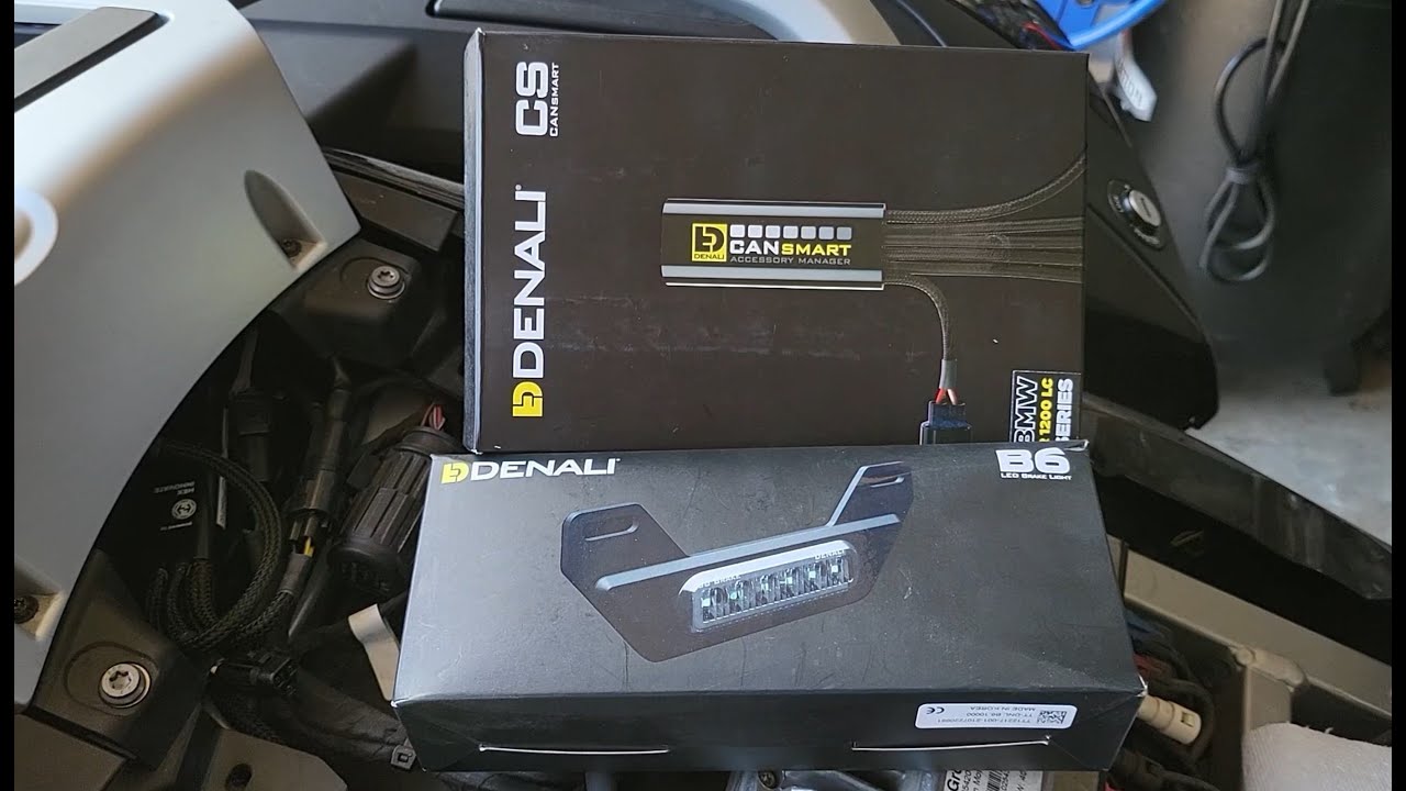 Denali CANsmart and B6 brake light install