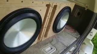 JL 1000/1 + 2 12 Eclipse 8122 in Montero Sport flexing LOUDEST ALUMINUMS ON YOUTUBE!