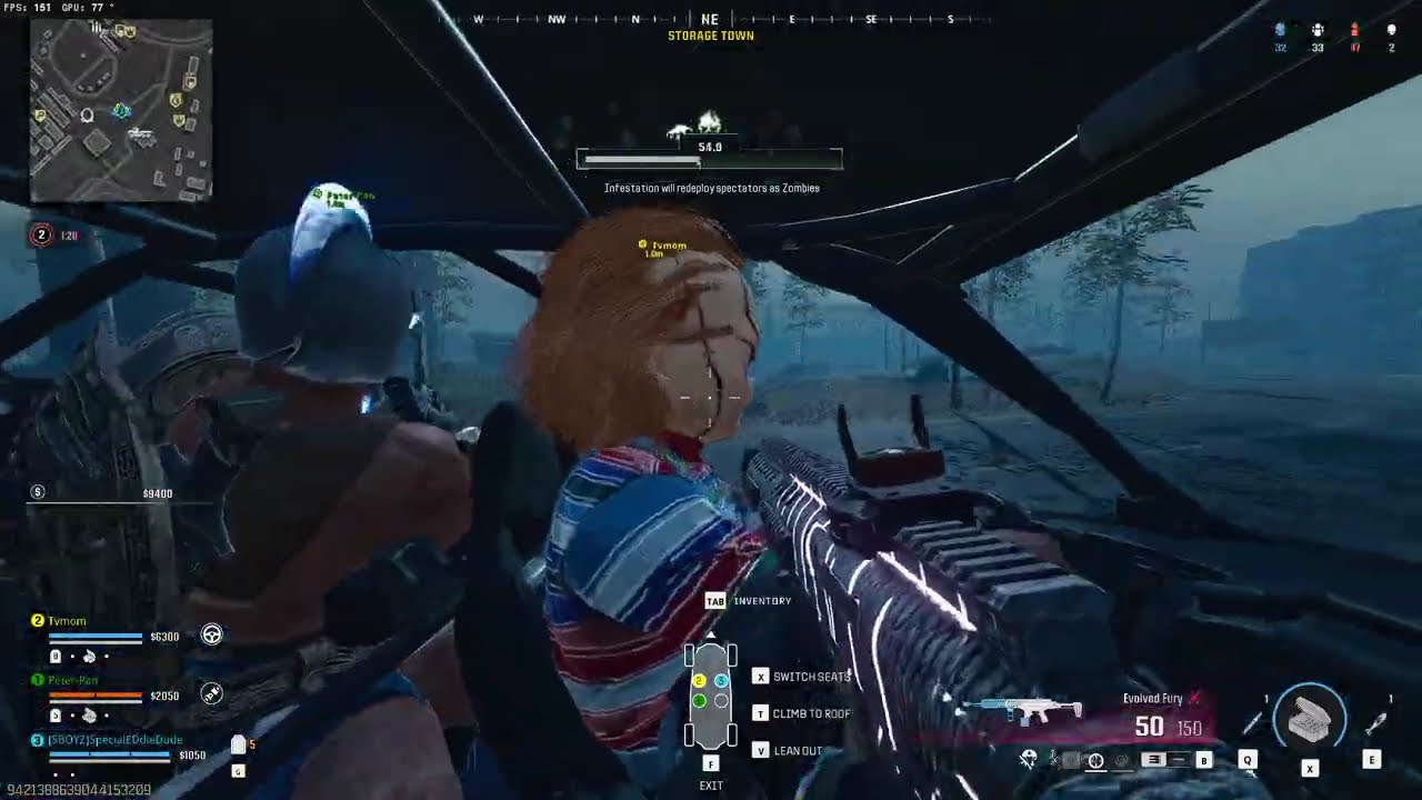 First Time Playing Zombie Royal Mode In Call Of Duty Warzone! Dark And Confused! Chucky Operator?