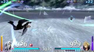 Dissidia [Xlink Kai] Sephiroth vs Cloud [Shanaire] R1