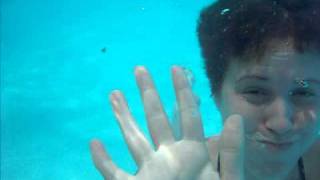 Me testing my underwater digi cam