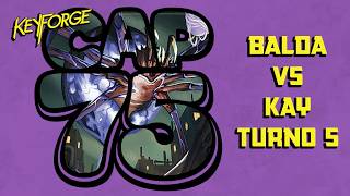 Ultimo decisivo turno del CAP 75 vs Kay! #keyforge