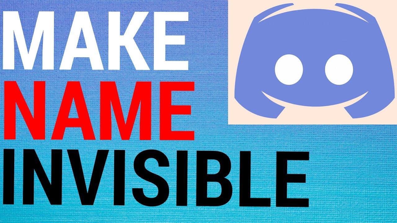 Invisible Discord Name 2020