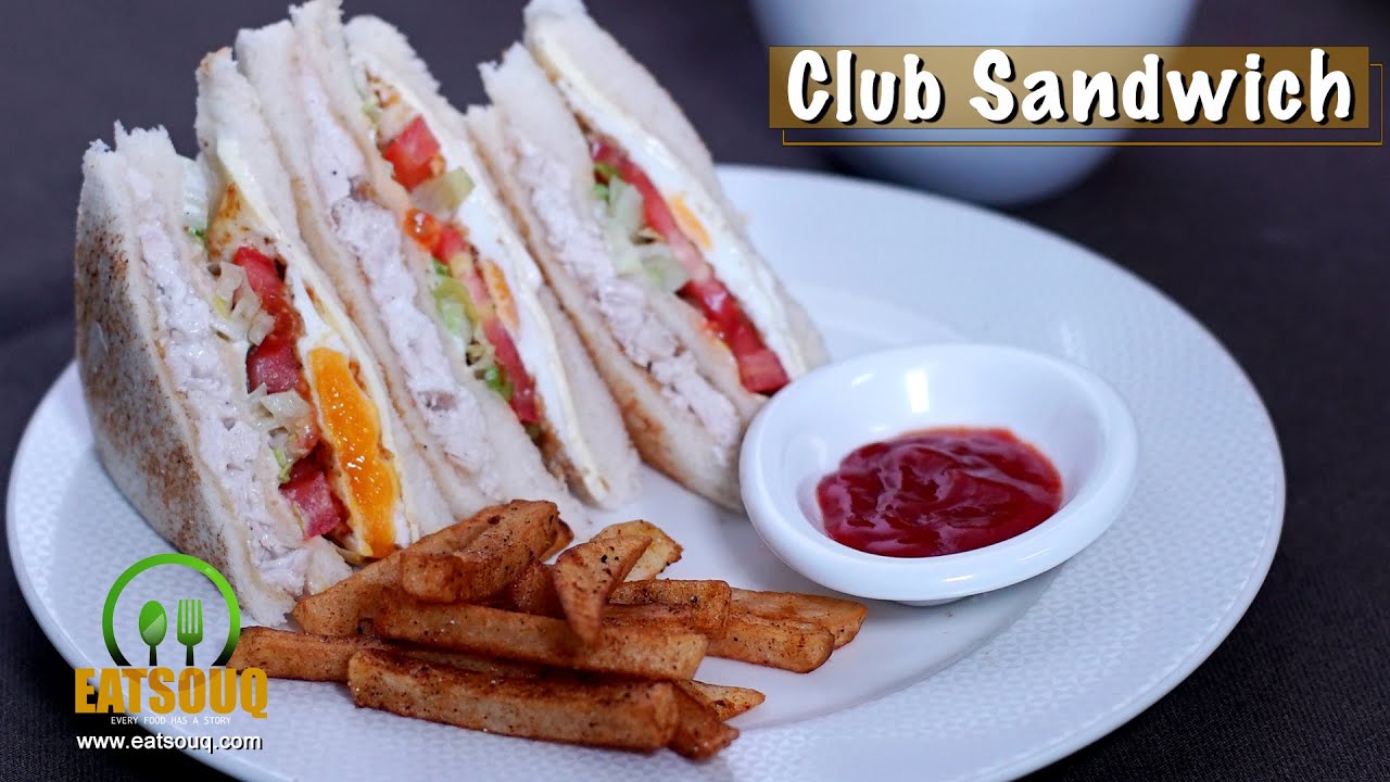 How to Make Cafeteria Club Sandwich at home - Club Sandwich with masala ...