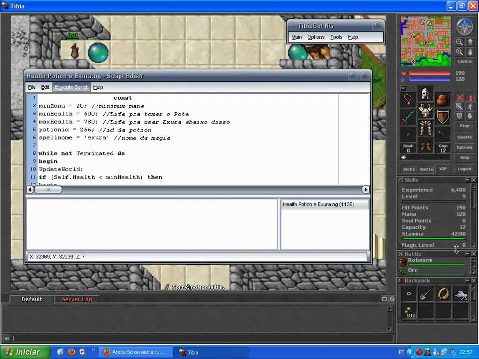 Tibia bot free