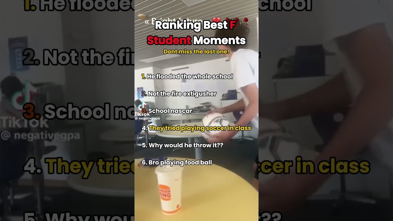Top 5 Funniest F Students Moments Top5 School Funny Viralvideo Shorts