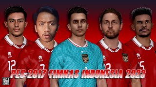 PES 2017 MOD TIMNAS INDONESIA SQUAD 2022 (only for smokepatch 17.4.3) - PES 2017 INDONESIA