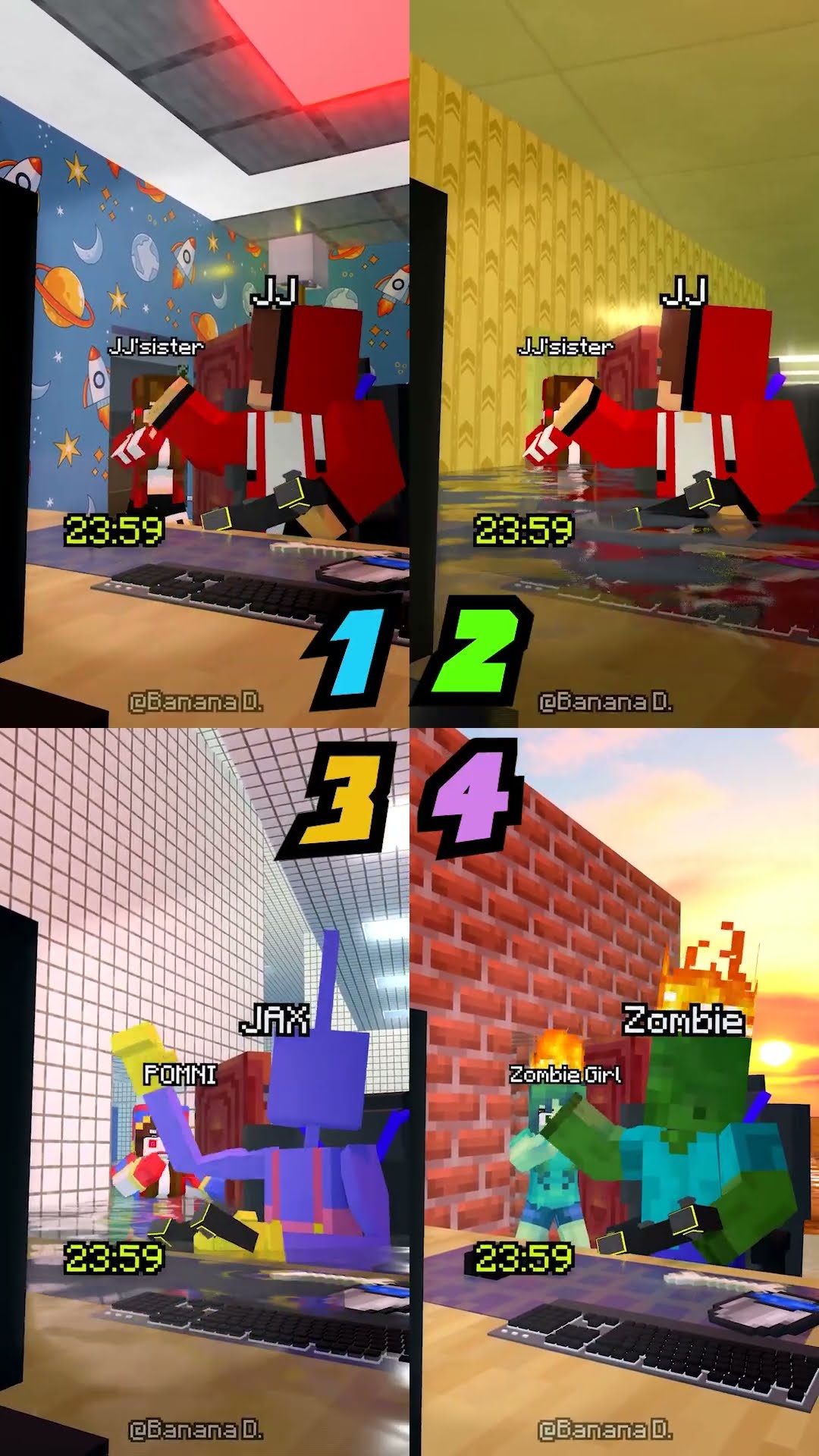 Baby Play game vs MOM play game at night COMPLETE EDITION